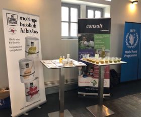 Our stand at the World Food Convention 2018 