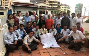 Erfolgreicher Workshop-Abschluss mit den Projektteilnehmern in Phom Penh